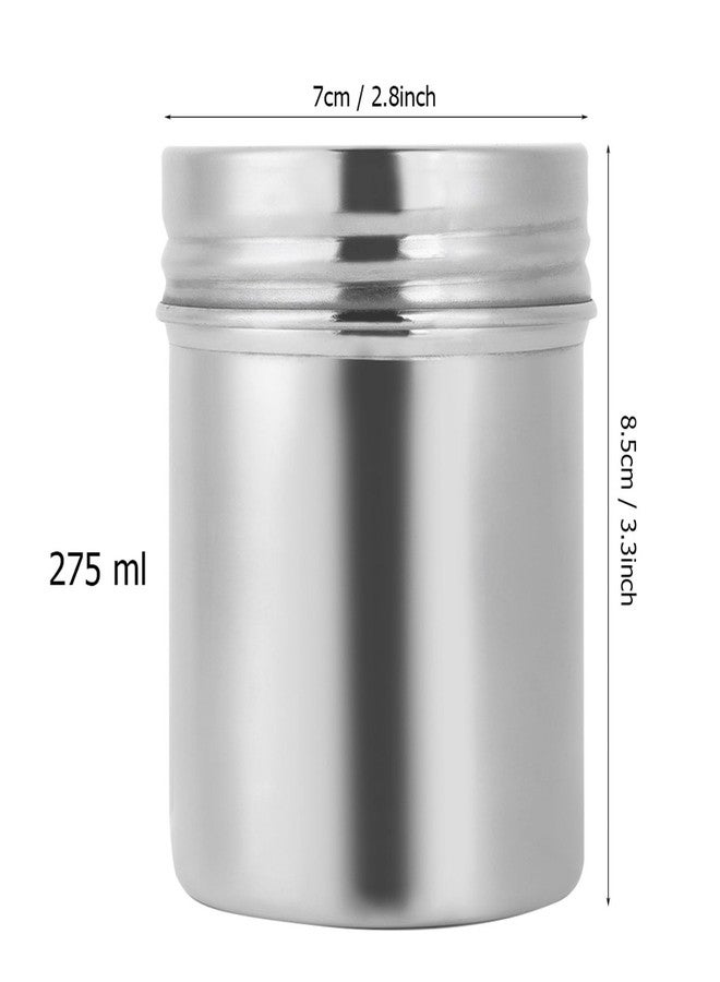 Kodrily 304 Stainless Steel Sealed Food Storage Jar Portable, 1PCS Stainless Steel Tea Jar Tea Canister, Steel Canister Coffee Jar with Lid for Campin Travel Outdoor (Small Size) - Image 4